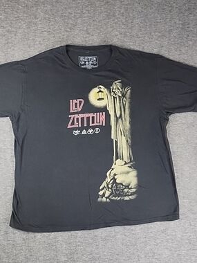 Vintage Led Zeppelin Black Graphic Tee